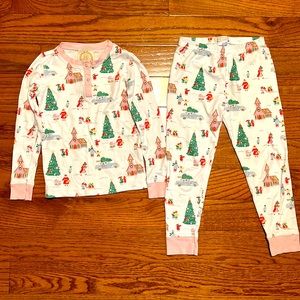 The Beaufort Bonnet Company Christmas Pajamas size 6 girls